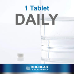 Douglas Laboratories Vitamin D3 pills inside bottle ready for daily use.
