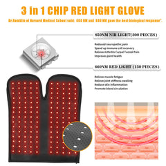 Dowceivm dual-wavelength LEDs close-up with 150 LEDs array for deeper reach