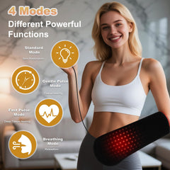Dowceivm red-light hands therapy side view highlighting compact form for easy storage