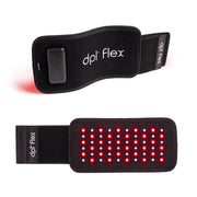 DPL Flex Pad on the back delivering soothing warmth and improved circulation.