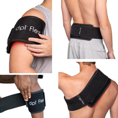 DPL Flex Pad on the legs delivering targeted relaxation and comfort.