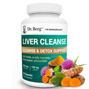 Dr. Berg Liver Cleanse bottle for daily liver support and dosing
