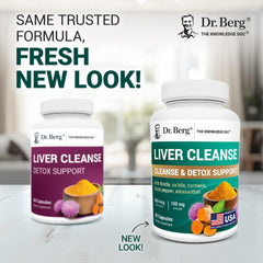 Dr. Berg Liver Cleanse capsules for convenient daily use