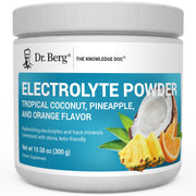 Dr. Berg Zero Sugar Hydration bottle front showing sugar-free electrolyte support
