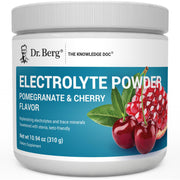 Dr. Berg Zero Sugar Hydration powder with scoop ready to mix for active hydration.
