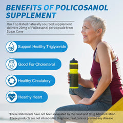 DR.BRIAN Policosanol 20mg tablets close-up for daily use