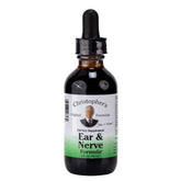 Dr Christopher's Ear and Nerve bottle closeup—supports natural ear balance.