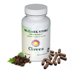 Dr Clark Store Cloves 102-cap bottle supports daily digestive balance