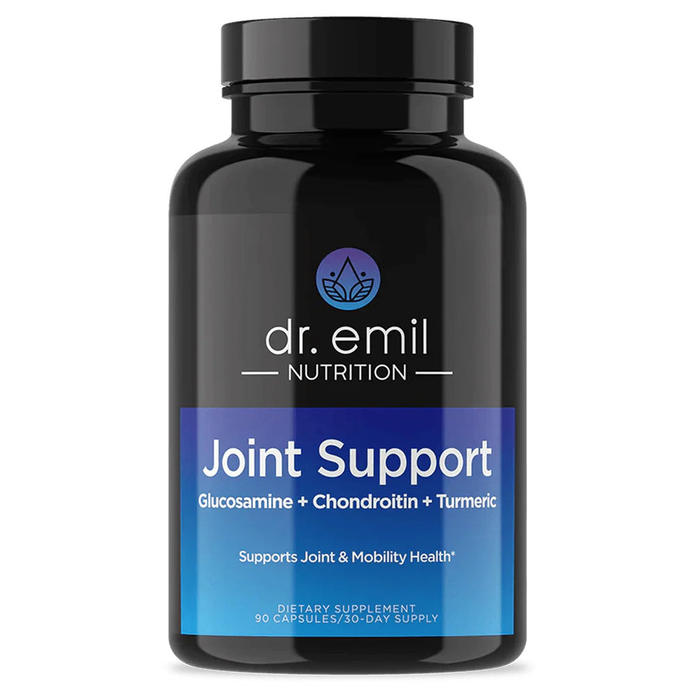 DR. EMIL NUTRITION Joint Aid bottle supports daily joint comfort.