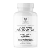 DR. EMIL NUTRITION Lions Mane bottle shows natural cognitive support potential.