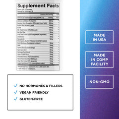 DR. EMIL NUTRITION Liver Support bottle label highlighting key ingredients.