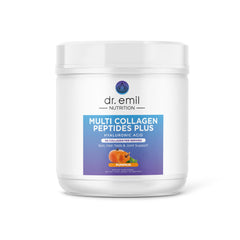 DR. EMIL NUTRITION Multi Collagen Plus pumpkin bottle for glowing skin and healthy hair