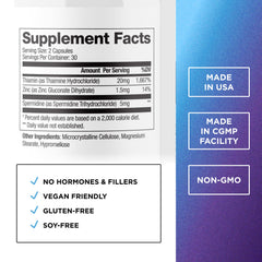Spermidine 5mg capsules closeup by DR. EMIL NUTRITION for daily vitality.