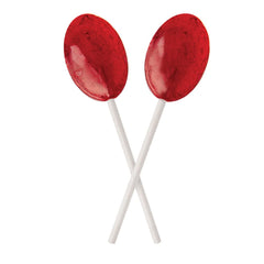 Serving suggestion: Dr. John’s Weet Cherry Pops on a plate for a keto-friendly treat