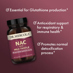 Organic broccoli sprout powder blends into the capsule formula for antioxidant support.