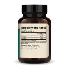 Dr. Mercola Humic Fulvic Acid Complex capsules close-up for digestive comfort use