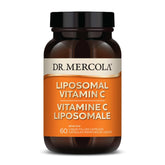 Dr. Mercola Liposomal Vitamin C bottle showing 1,000 mg dose for daily immune support