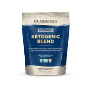 Dr. Mercola MITOMIX Ketogenic Blend Pau d'Arco bottle for convenient daily use.