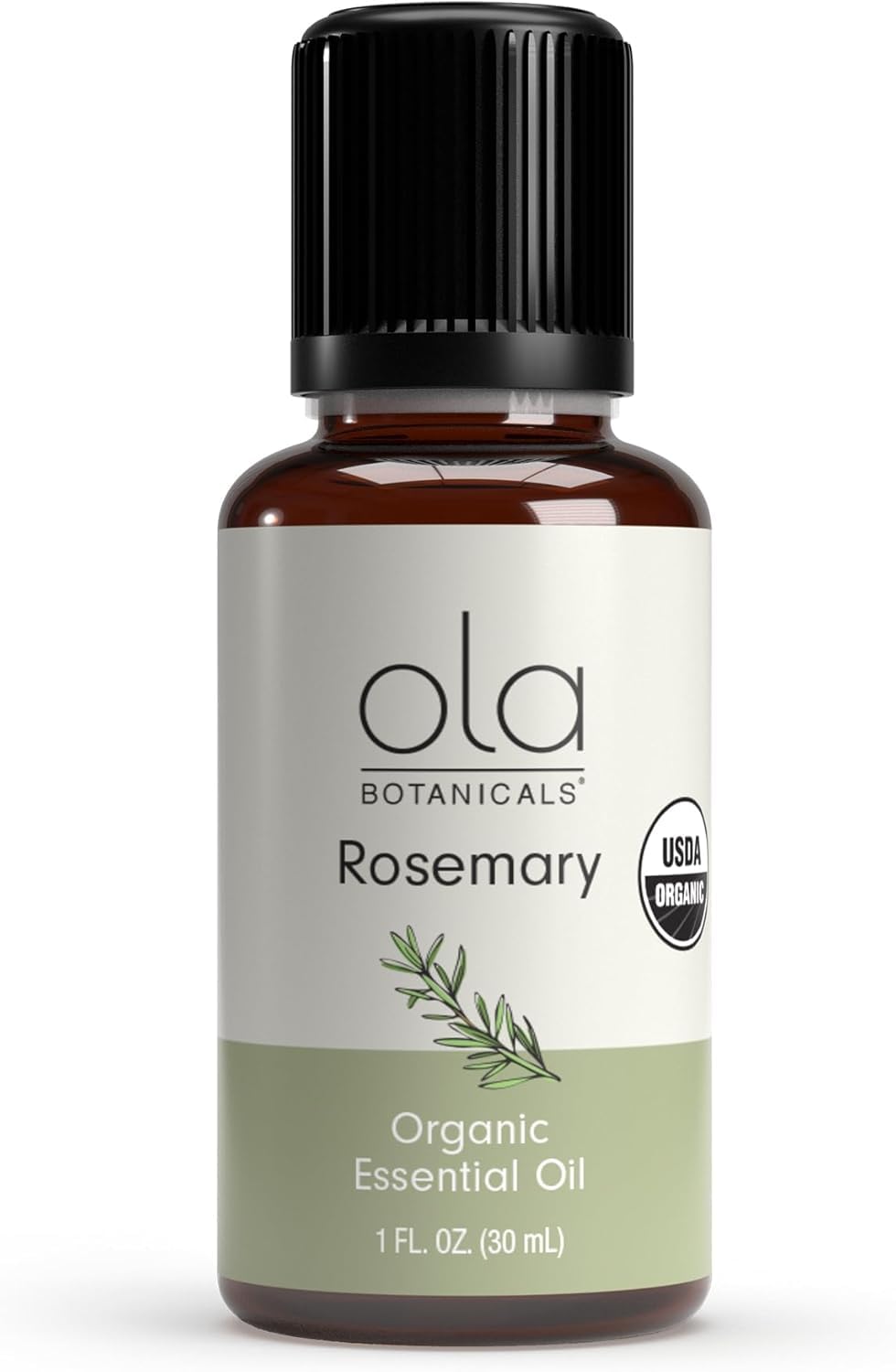 Dr. Mercola Rosemary Essential Oil 1oz bottle for uplifting aroma and focus.