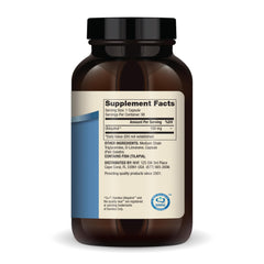 Dr. Mercola Ubiquinol capsules close-up showing 150 mg potency.