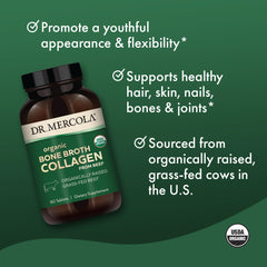 USDA Organic seal on Dr Mercola label