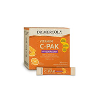 Dr. Mercola Vitamin C-PAK orange effervescent packet for daily immune support