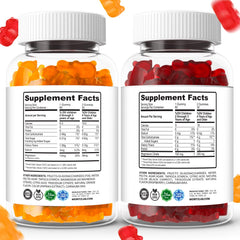 DR. MORITZ Calm Magnesium Gummies raspberry bottle no sugar option for kids