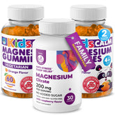 DR. MORITZ Kids Magnesium Gummies orange bottle ready for daily calming support.