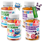 DR. MORITZ Kids Magnesium Gummies orange flavor bottle for easy, chewable routines that may support calm evenings.