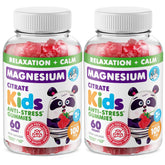 DR. MORITZ sugar-free calm magnesium gummies raspberry bottle support relaxation for all ages