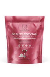 DR. NIGMA Beauty Cocktail powder bottle highlighting hydration and radiant skin