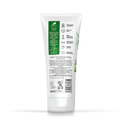 Dr Organic Aloe Vera Gel 200ml ingredients panel highlights organic plant based formula