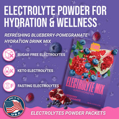 Dr. Price's Electrolytes powder dissolving in water for quick mix