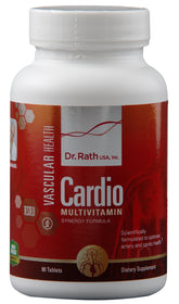 Dr. Rath Cardiovascular Health 90 Tabs bottle supports daily vascular wellness