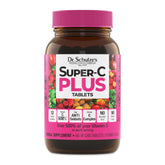 Dr. Schulze's Super-C Plus bottle front shows branding and daily support in the packaging.