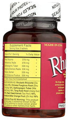 DR. SHEN'S Rhubarb Pills tablets closeup shows earthy, easy-to-swallow pills for nightly use.