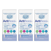 Dr. T probiotic bottle on a kitchen counter for daily gut support.