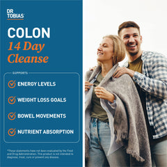 Dr. Tobias Colon Cleanse capsules closeup, easy daily use.