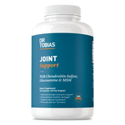 Dr. Tobias Joint Support bottle front for daily joint flexibility.