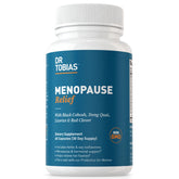 Dr. Tobias Menopause Relief bottle front view for daily menopausal support