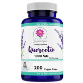 Dr. Valerie Nelson Quercetin 500mg bottle front view supports everyday wellness