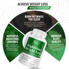 Label close-up of DR VITAMIN SOLUTIONS Nighttime Fat Burner with L-Arginine and L-Glutamine