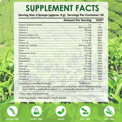 DR YES Premium First Harvest Matcha ideal for lattes and creamy drinks