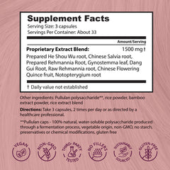Dragon Herbs Hair and Nails label view highlighting premium, non-GMO formulation.