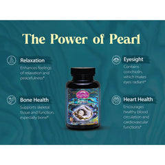 Dragon Herbs Pearl Powder loose powder pour for facial mask routine.
