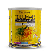 Drasanvi COLLMAR hydrolyzed collagen vanilla 300g tub for workouts.