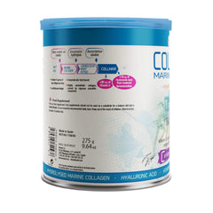 Drasanvi COLLMAR vanilla collagen powder scoop ideal for smoothies and quick doses.