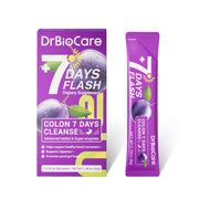 DrBioCare Colon 7 Days Cleanse bottle with prune flavor and daily digestive support.