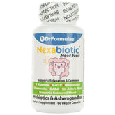 DrFormulas Mood Boost Probiotics bottle front for mood support and daily calm