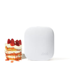 Drift Home Diffuser Starter Kit with Strawberry Shortcake scent in a cozy space.